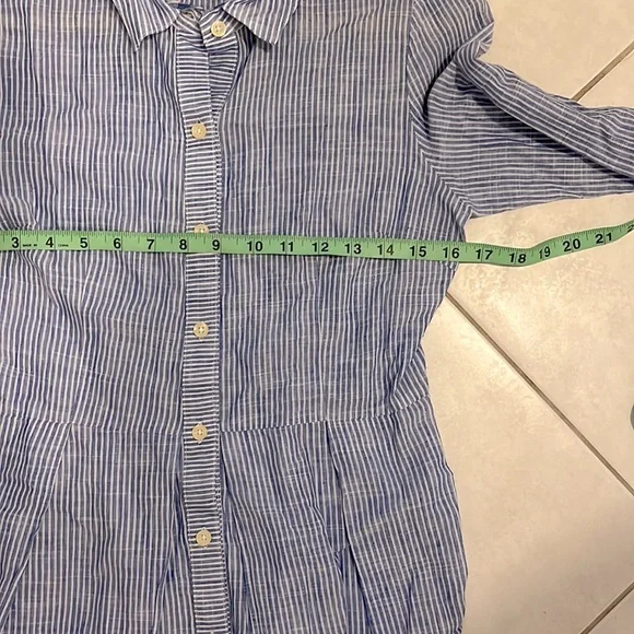 💥50% sale💥Tylho striped button down shirt size S. E#501 - Picture 4 of 5